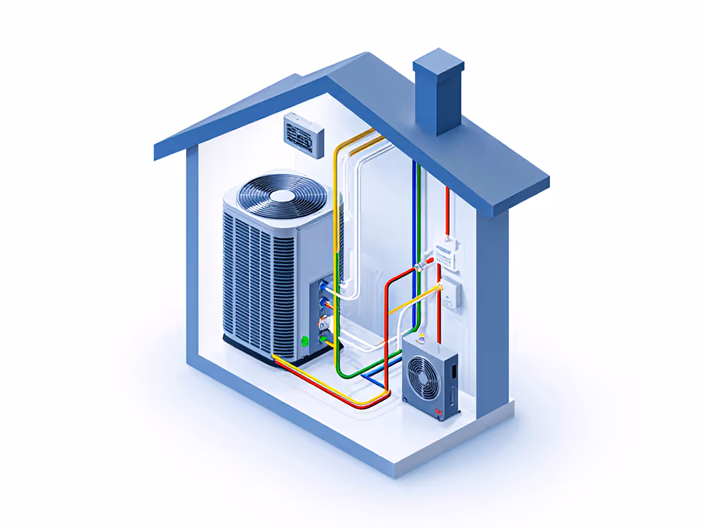 step-by-step thermostat wiring diagram for common HVAC configurations