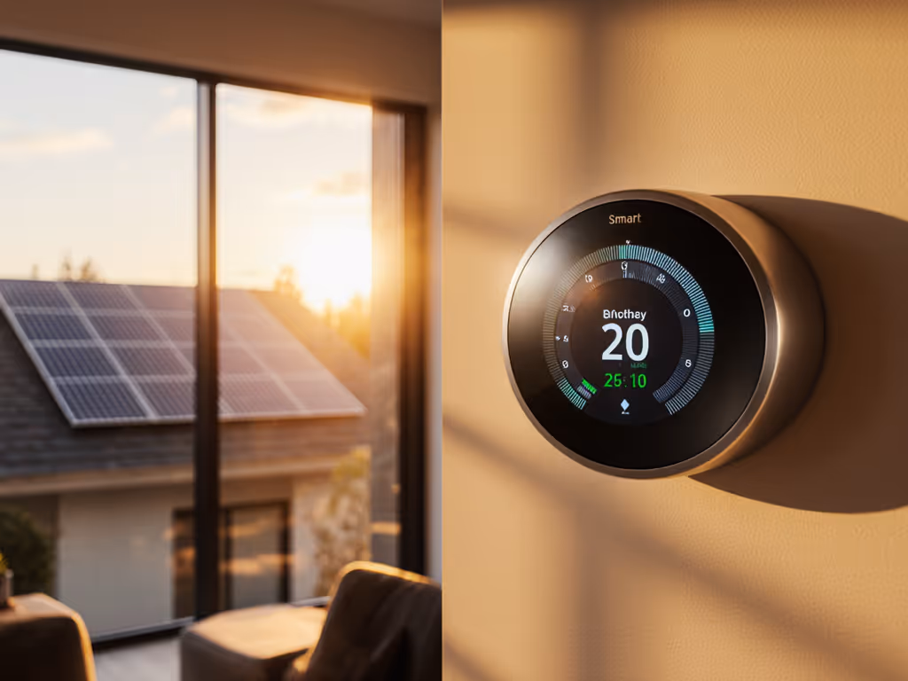 Maximizing Solar Self-Consumption With Smart Thermostats