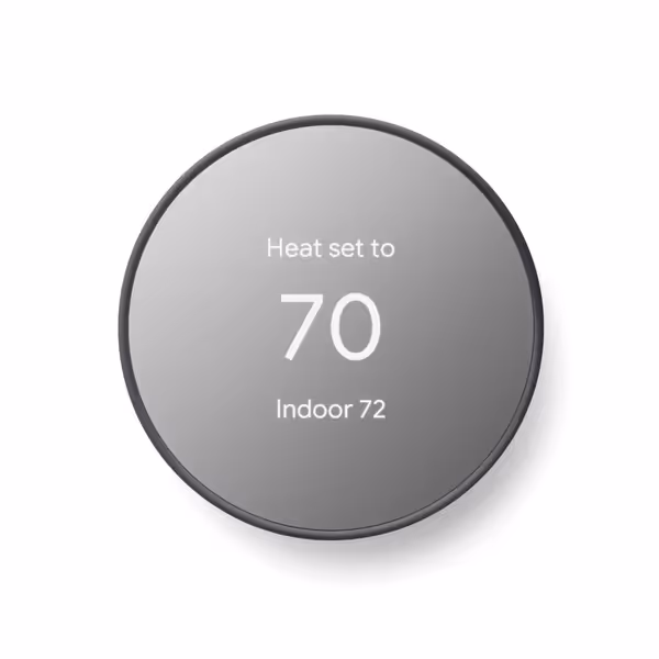 Google Nest Thermostat - Charcoal